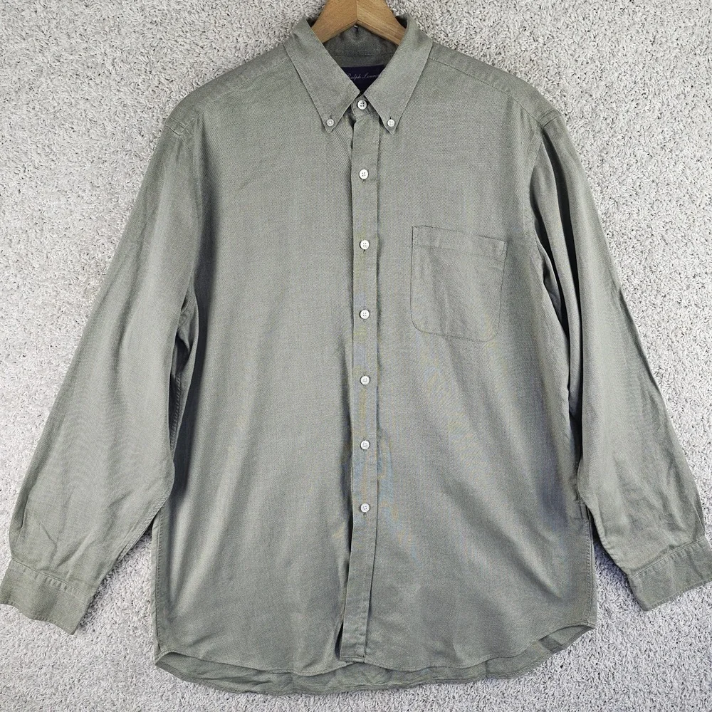 Ralph Lauren Purple Label Button Down shirt sz. M